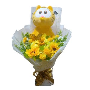Flores artificiales y peluche - Flores eternas